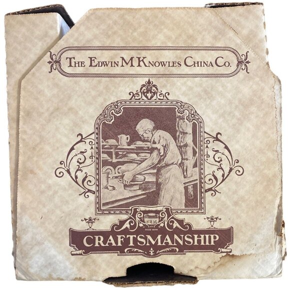 1985 Edwin M. Knowles Collectors Plate "We Kiss In A Shadow" By William Chambers - Picture 6 of 7